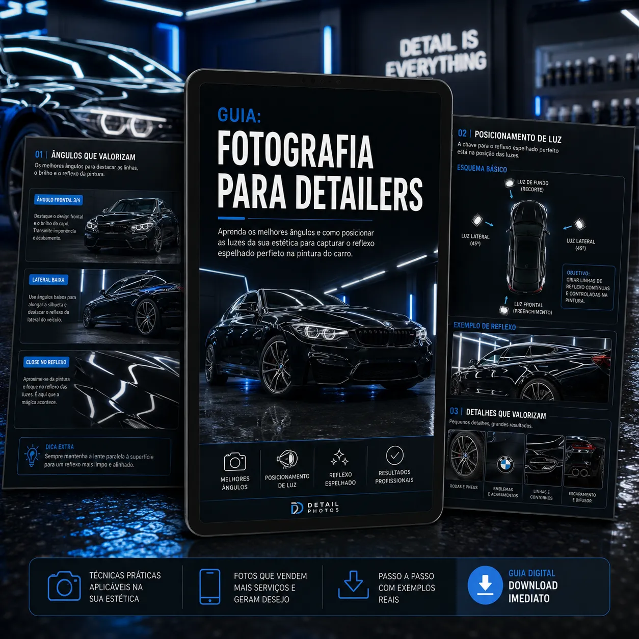 Guia de Fotografia para Detailers