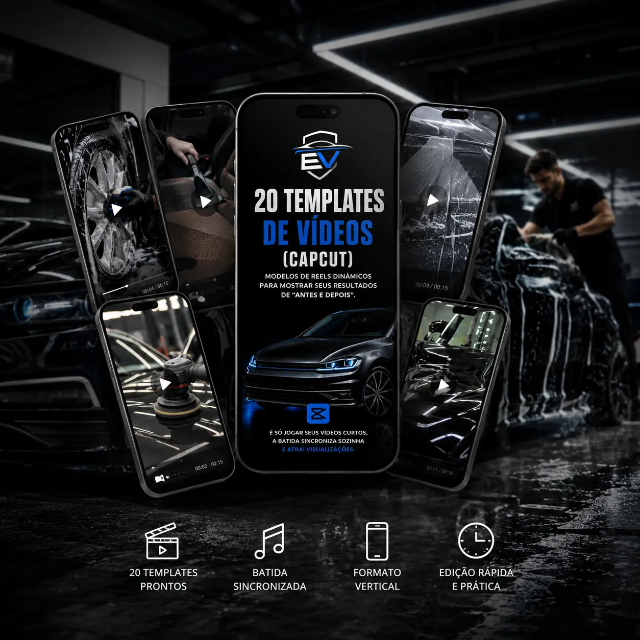 20 Templates Reels CapCut
